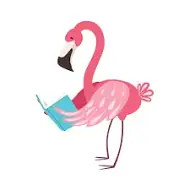 cute flamingo stack books hand drawn vector illustration cute funny flamingo stack books quote need more 123910339